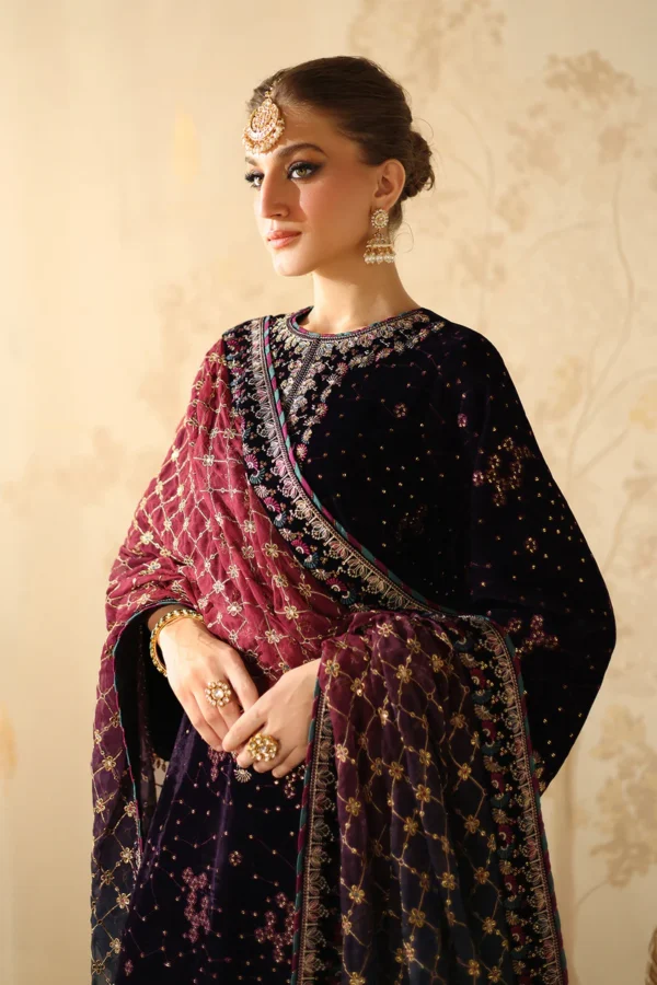EMBROIDERED VELVET UF-4319 - Image 2