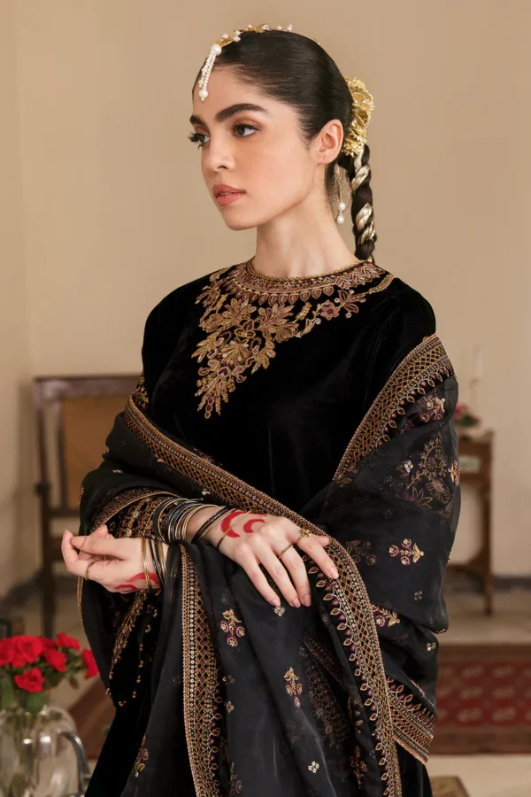 EMBROIDERED VELVET UF-253 - Image 2