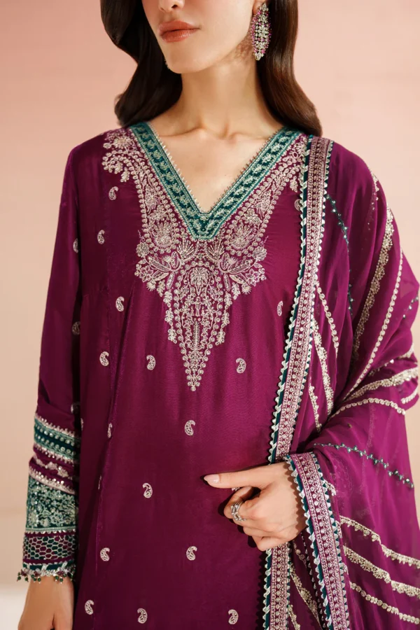 Embroidered Velvet Formal VVF D-6 - Image 2