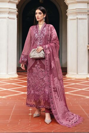 Embroidered Organza Suit