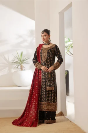 Luxury Hand Embellished 3pc - FW-11