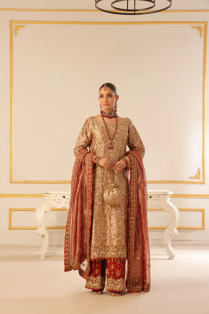 Luxury Hand Embellished 3pc - FW-15