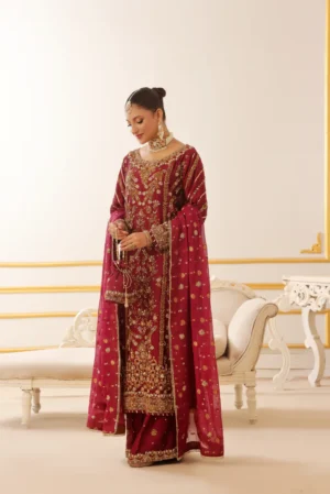 Luxury Hand Embellished 3pc - FW-12