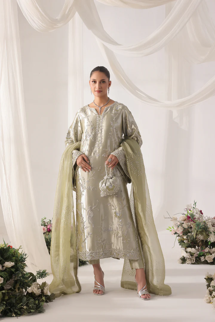 Luxury Hand Embellished 3pc - FW-19