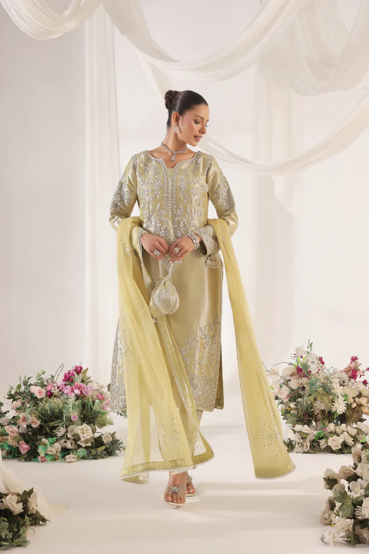 Luxury Hand Embellished 3pc - FW-20