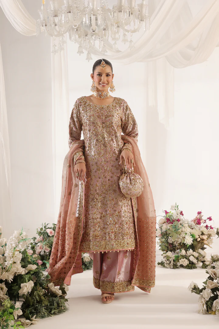 Luxury Hand Embellished 3pc - FW-22