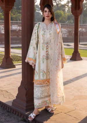 Lawn - Crimson - Flow Unstitched 26