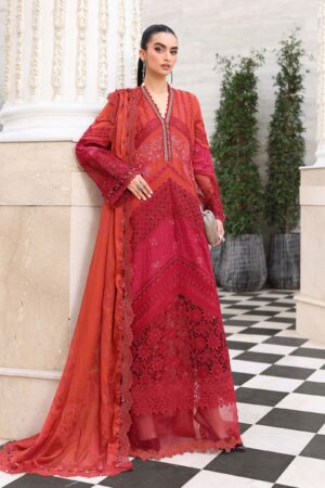 3 Piece Embroidered Lawn Suit
