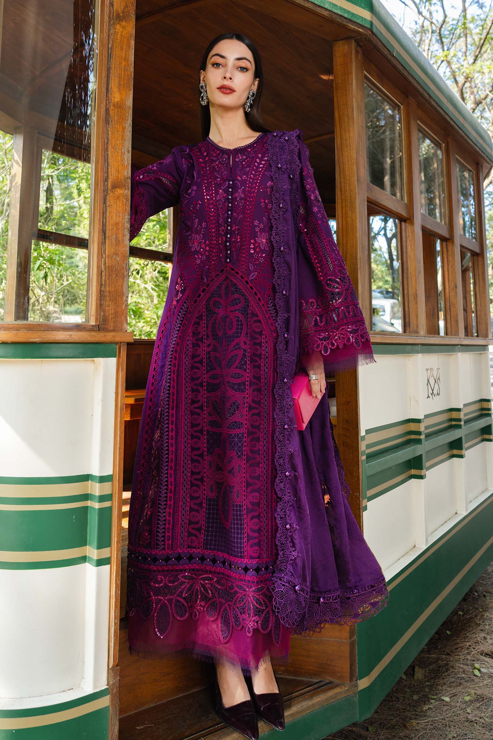 3 Piece Embroidered Lawn Suit