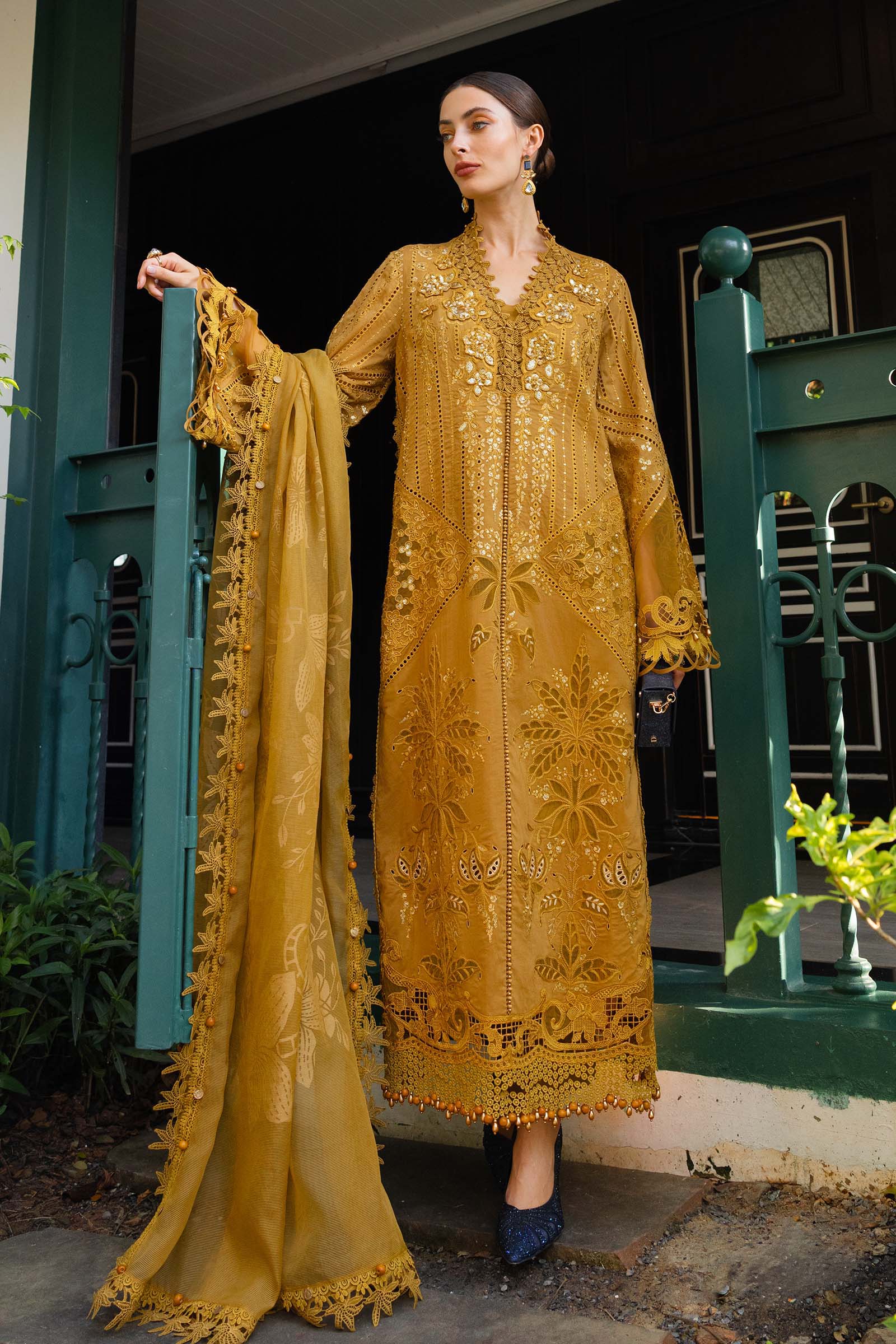 3 Piece Embroidered Lawn Suit