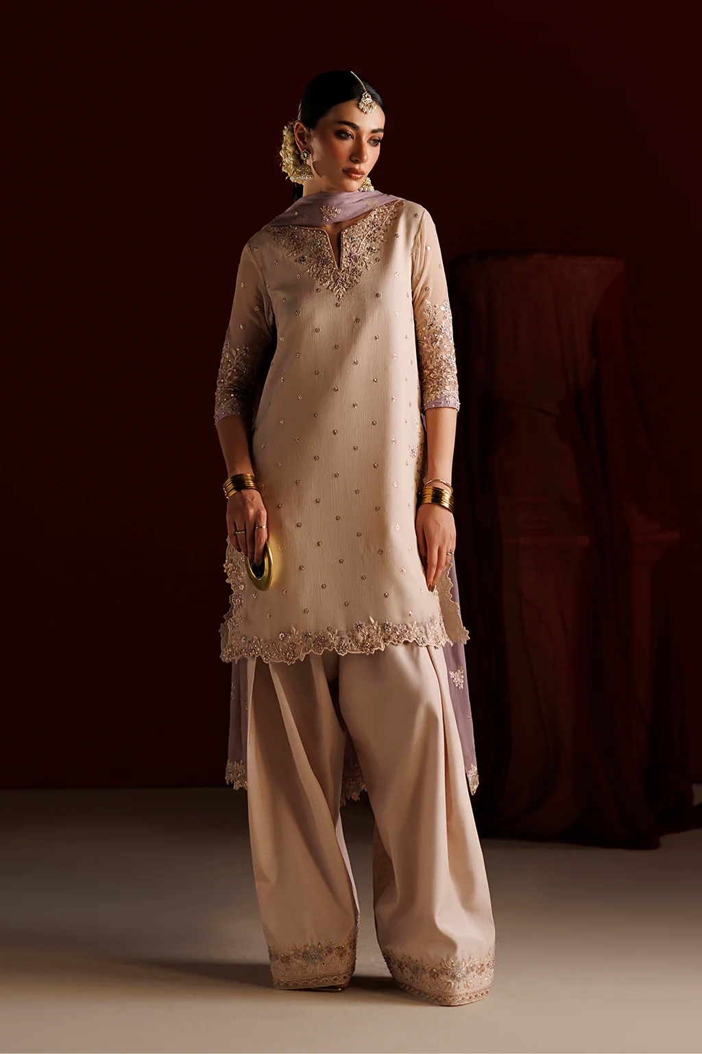 CC-104 Embroidered Chiffon