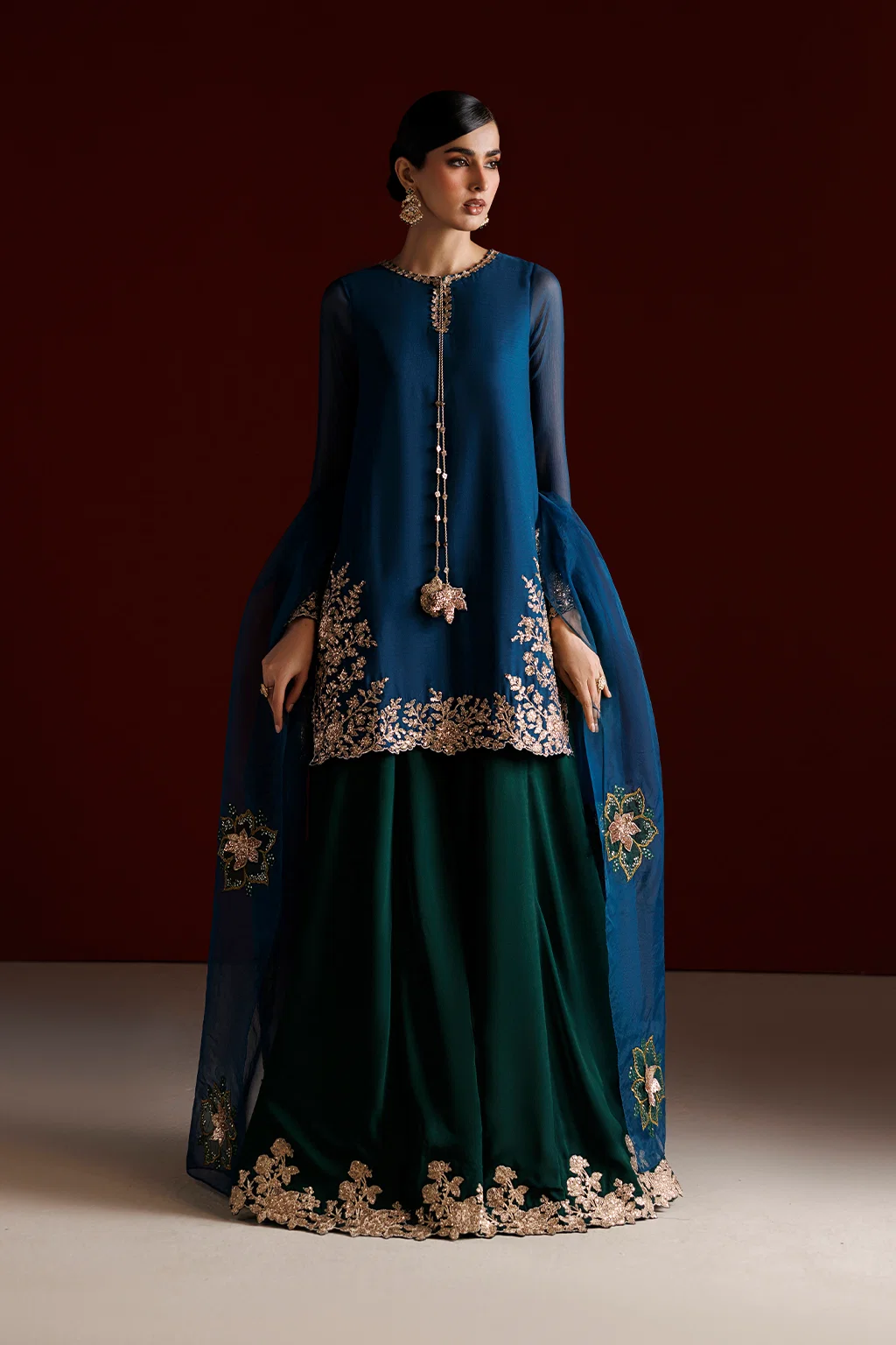 CC-102 Embroidered Chiffon