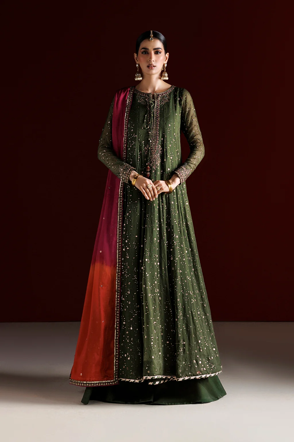CC-105 Embroidered Chiffon